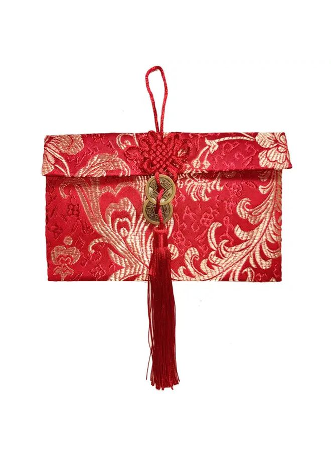 Vertical Style Lucky Red Envelopes With Coins For Chinese New Year Weddings Birthdays - Image 2