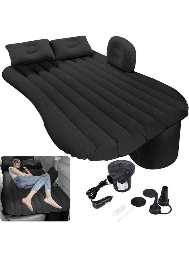Rylan Premium Car Inflatable Bed with Pump & 2 Air Pillow|Quick Inflatable Back Seat Bed|Car Inflatable Mattress|Car Bed Mattress|Car Bed For Kids,Travel,Trip,Camping,Picnic,Pool &Beach|Universal Fit|Black? - Image 5
