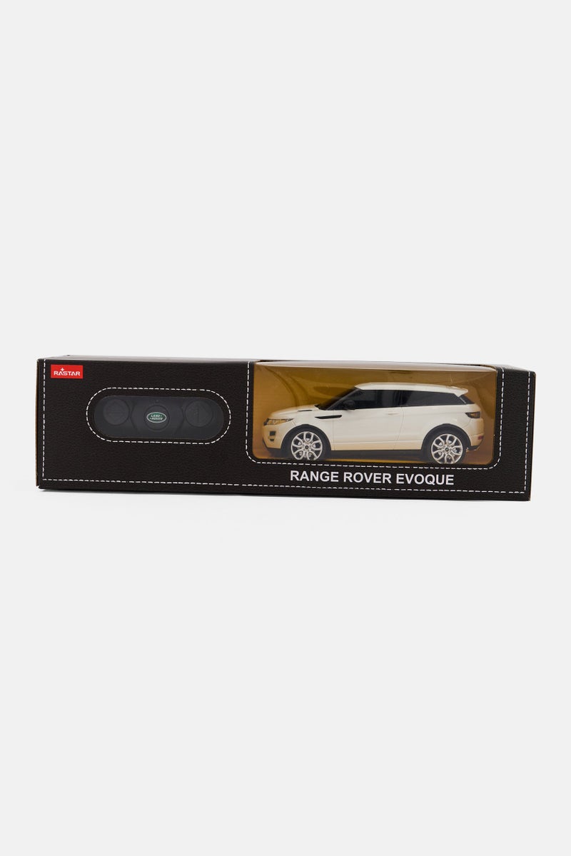 RASTAR 1/24 Scale Rc Range Rover Evoque Car, White  - Image 1