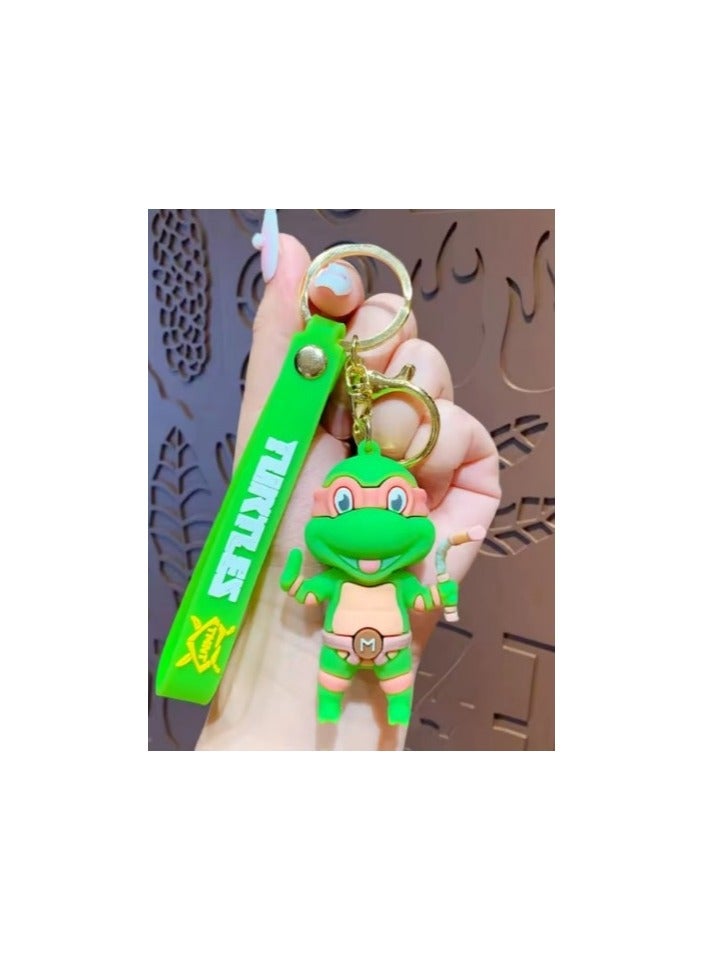 turtles keychain medal