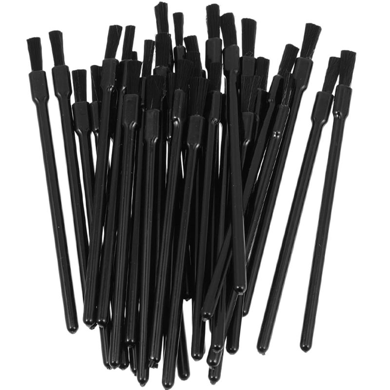 ABOOFAN 200pcs Disposable Nylon Lip Brush Flat Makeup Lipstick Applicator for Professional Makeup Artists and Daily Cosmetic Use - Image 1