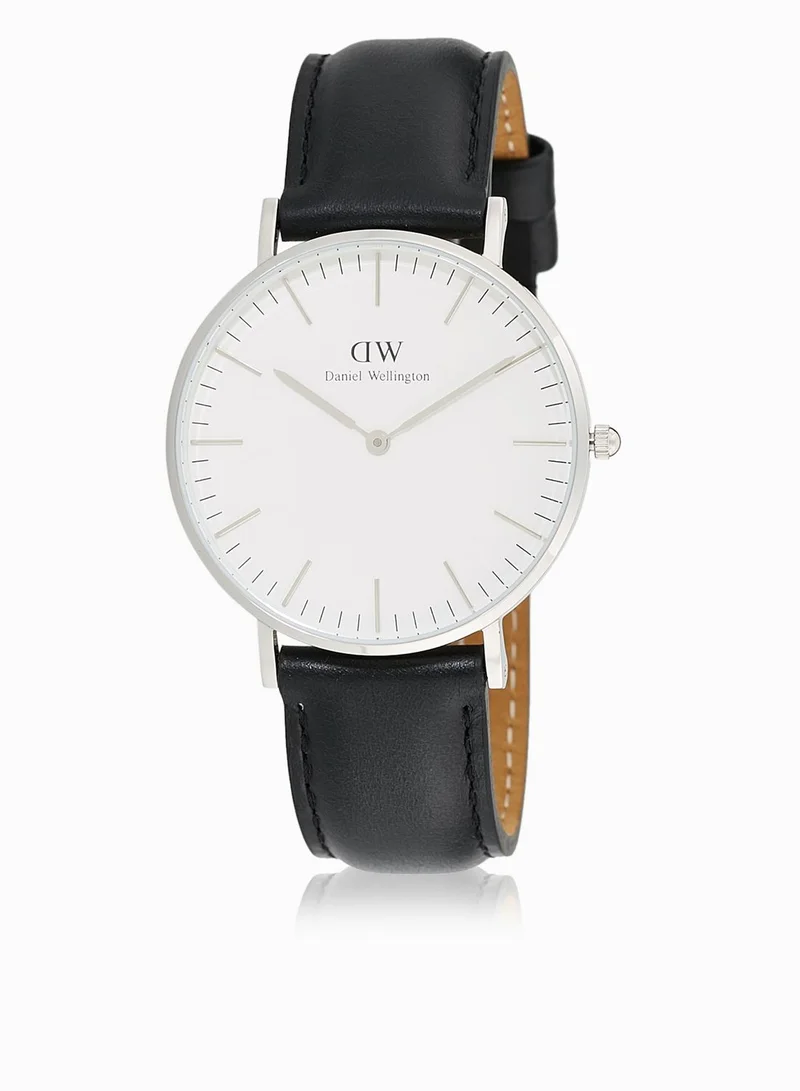 DANIEL WELLINGTON Classic Sheffield Silver White 36mm Watch