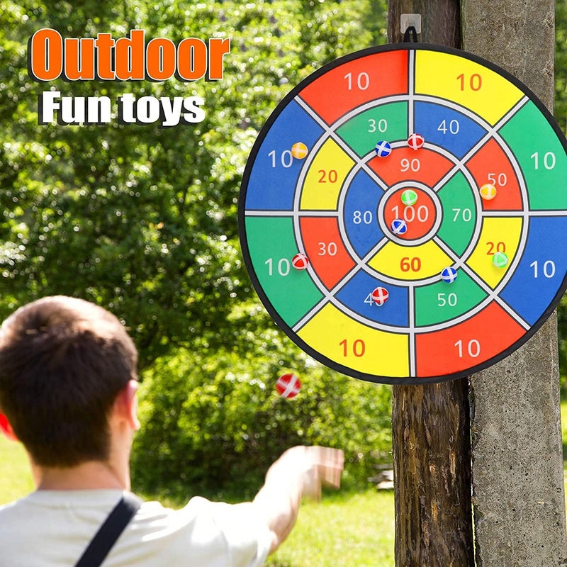 Bootaa 29" Large Dart Board for Kids, Kids Dart Board with Sticky Balls, Boys Toys, Indoor/Sport Outdoor Fun Party Play Game Toys, Birthday Gifts for 3 4 5 6 7 8 9 10 11 12 Year Old Boys Girls - Image 5