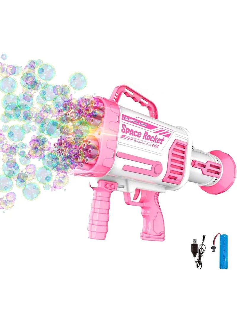 Electric bubble gun – 92 holes with LED light and USB charging - Image 2