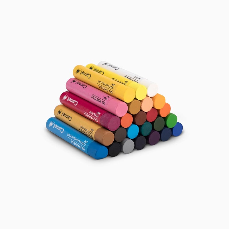 Camlin Camel Oil Pastels 25 Shades. - Image 2
