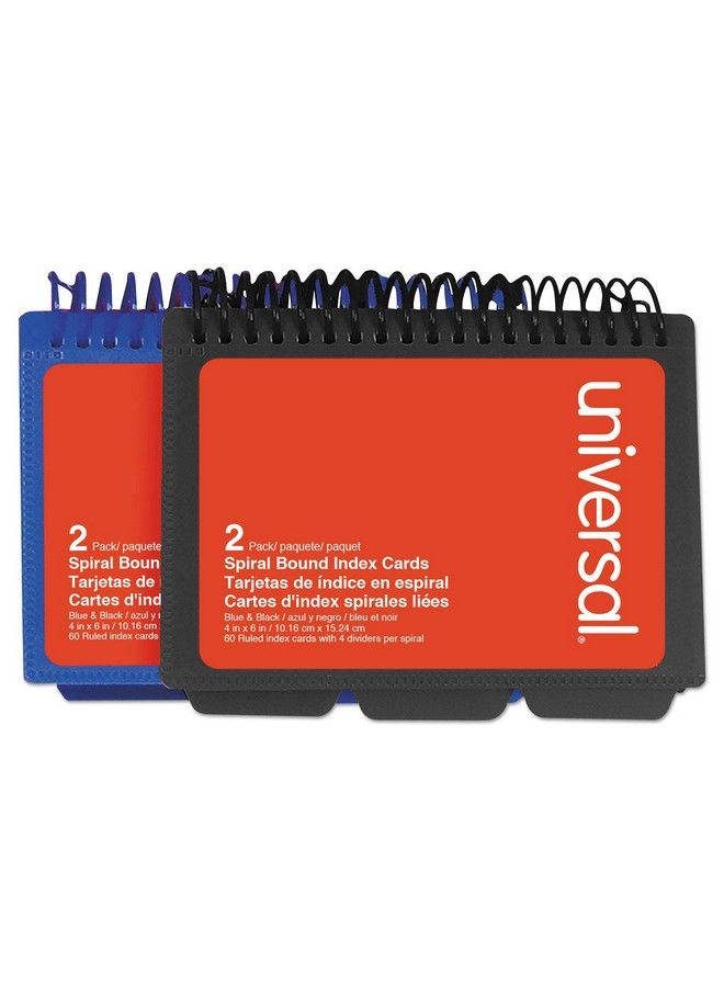 UNIVERSAL Unv47302 4 X 6 Ruled Spiral Bound Index Card White (120 Pack) - Image 2