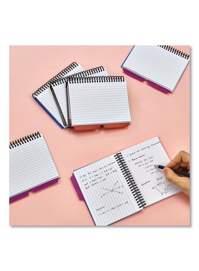 UNIVERSAL Unv47302 4 X 6 Ruled Spiral Bound Index Card White (120 Pack) - Image 5