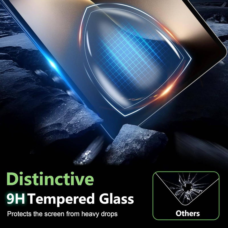 Vurtboly 2Pack Screen Protector Compatible with Honor Magic Pad 3 13.3inch 2025 Film, 9H Tempered Glass Screen Film Scratch Resistant Bubble Free Screen Protector for Honor Magic Pad 3 13.3inch 2025 - Image 2