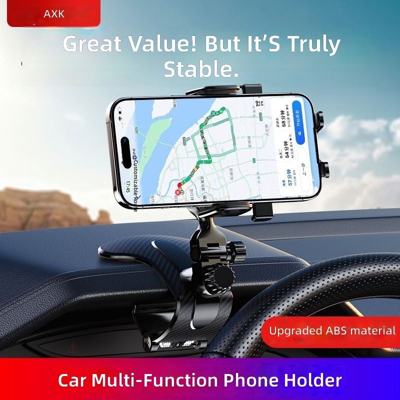 AXK2026 New Car Phone Holder with Alligator Clip - Universal Navigation Mount - Image 4