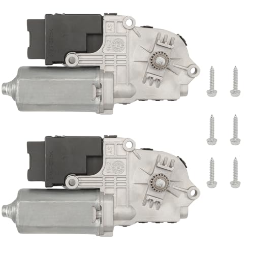 Anlseiod 2PCS Sun Roof Sunroof Moon Roof Motor Compatible for Explorer Sport Utility 2011 2012 2013 2014 2015 2016 2017 Sunroof Motor Replaces#BB5Z15790A BB5Z15790D BB5Z-15790-A BB5Z-15790-D - Image 1