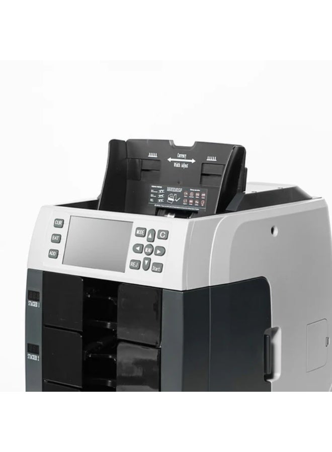 CRONY Banknote Verifiers WR8301 2+1 Multi Currency Mix Value Money sorter Pocket Money Counter and Sorter - Image 5