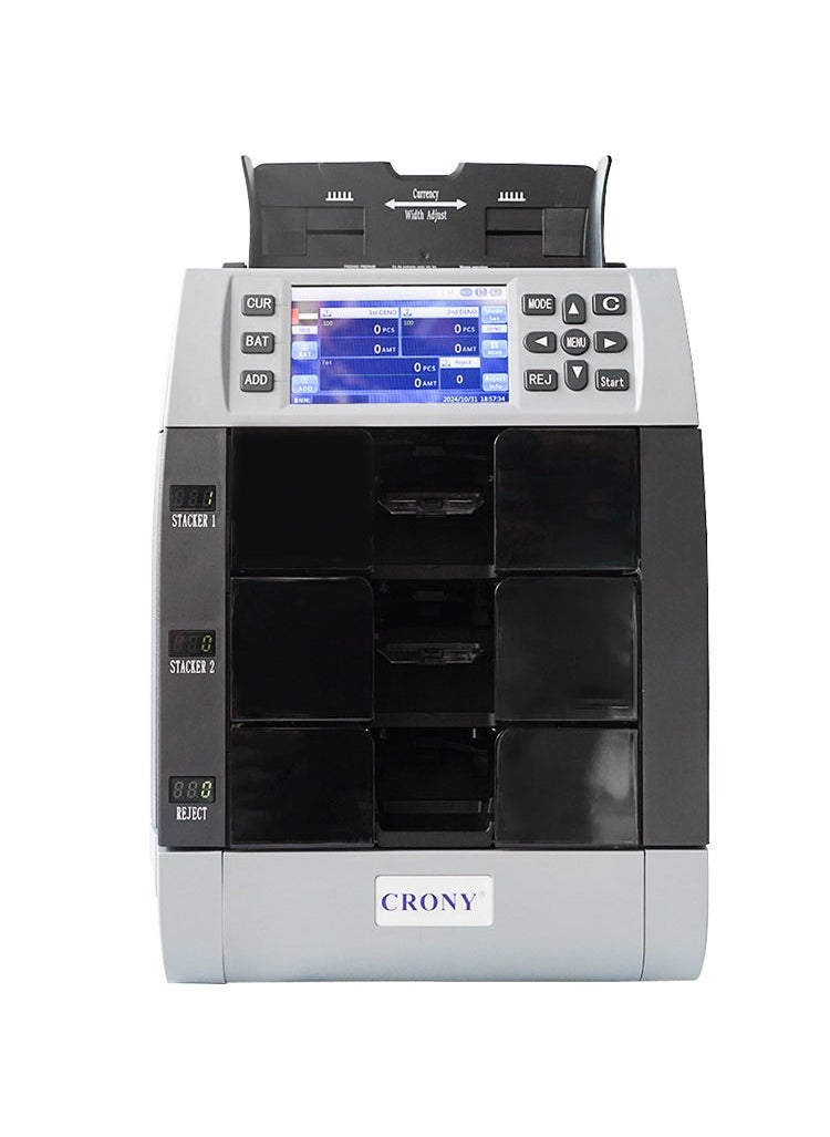 WR8301 2 + 1 Pocket Banknote Sorting Machine