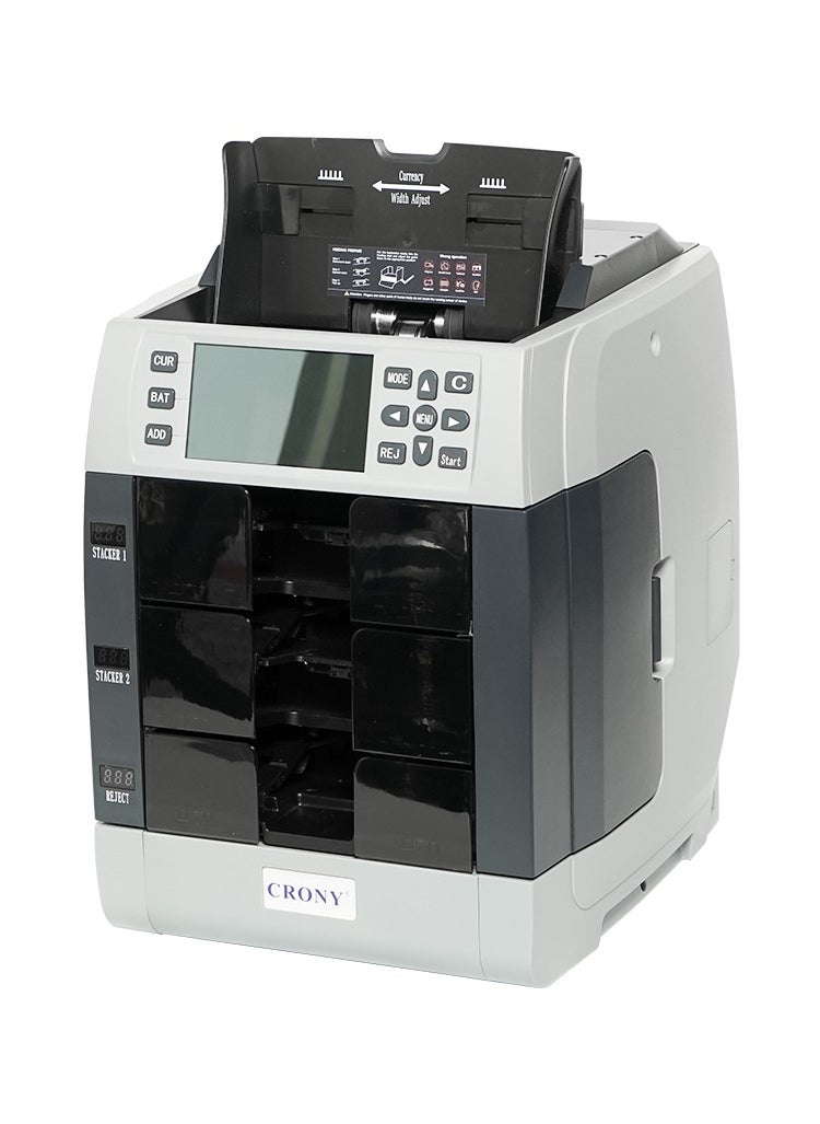 WR8301 2 + 1 Pocket Banknote Sorting Machine