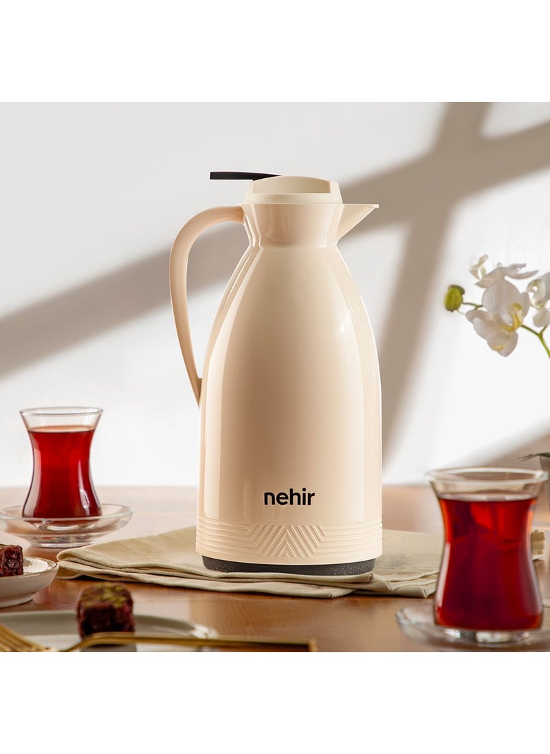 Nehir Feraye Thermos 1.5 Liter Cream  - Image 1