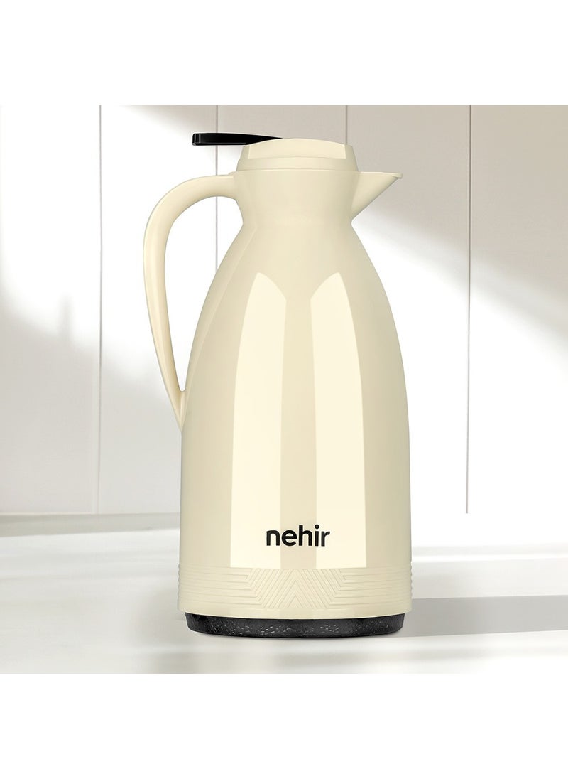 Nehir Feraye Thermos 1.5 Liter Cream  - Image 2