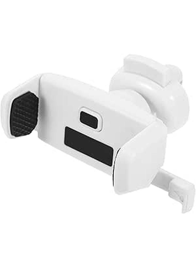 Automatic Lock Car Air Vent Phone Holder Adjustable Mount Bracket For Smartphones Tablets Black - Image 1