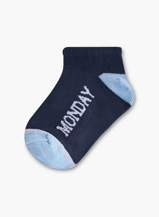 ال بي ال من شو اكسبرس جوارب كاحل متنوعة للأولاد - طقم من  قطع