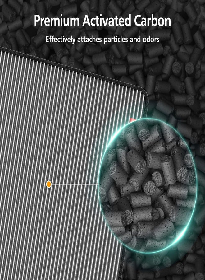 isinlive فلتر كربون نشط BP03 BP04 BP06 متوافق مع جهاز تنقية الهواء دايسون كبير + هادئ، لنماذج BP03، BP04، BP06، فلتر كربون عالي الكفاءة للدخان، روائح الحيوانات الأليفة، حرائق الغابات، المركبات العضوية المتطايرة، بارك# 972133-02/03 - Image 3