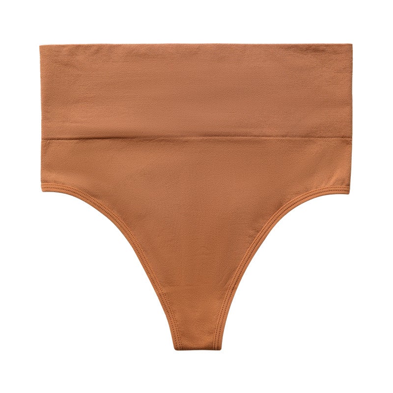 Plus Size Underwear Ladies Seamless Thong Waist Quick-Drying Exercise Yoga Thong Underwear - Image 1
