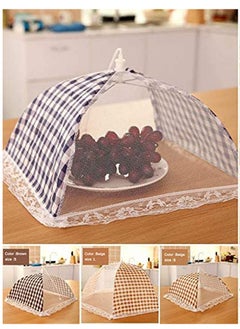 KASTWAVE Food Mesh Cover Food Cover Tent Food Protector Net Tents Pop Up Mesh Screen Food Cover Tent Anti Fly Mosquito Umbrella Style Kitchen Tools  - Image 3