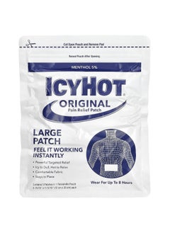 Icy Hot Icy Hot, Original Pain Relief Patch, Large, 5 Patches  - Image 3