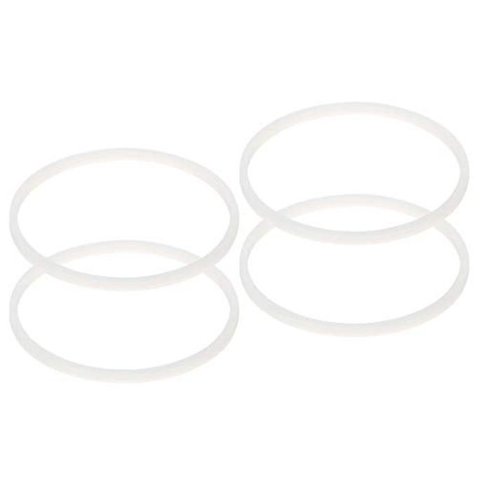 Magic Bullet 4 Pack Gaskets Replacement Part Compatible with Magic Bullet MB-1001 Blenders White - Image 1