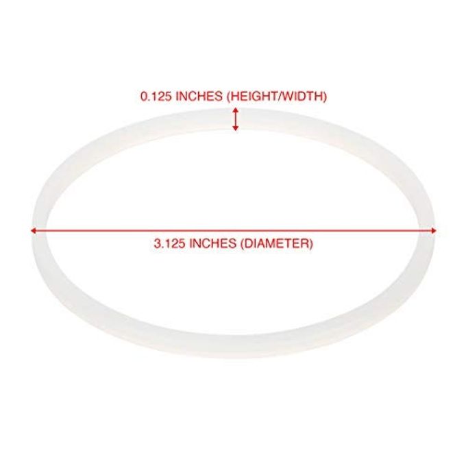 Magic Bullet 4 Pack Gaskets Replacement Part Compatible with Magic Bullet MB-1001 Blenders White - Image 2