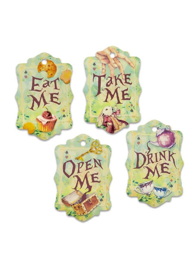 Summer-Ray.com Summer-Ray 50pcs Alice in The Wonderland Theme Gift Tags Favor Tags (Drink Me) - Image 4