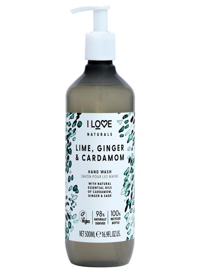 I Love Naturals Lime, Ginger and Cardamom Hand and Body Lotion - Moisturizing Lotion for Dry Skin - Coconut Oil and Shea Butter Lotion - 16.9 oz - Image 1