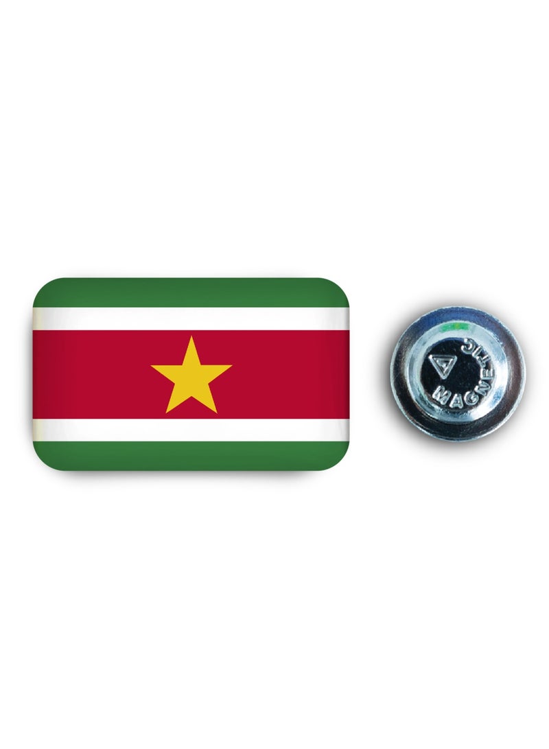 971ميديا شارة مغناطيسية بتصميم علم سورينام - Image 1