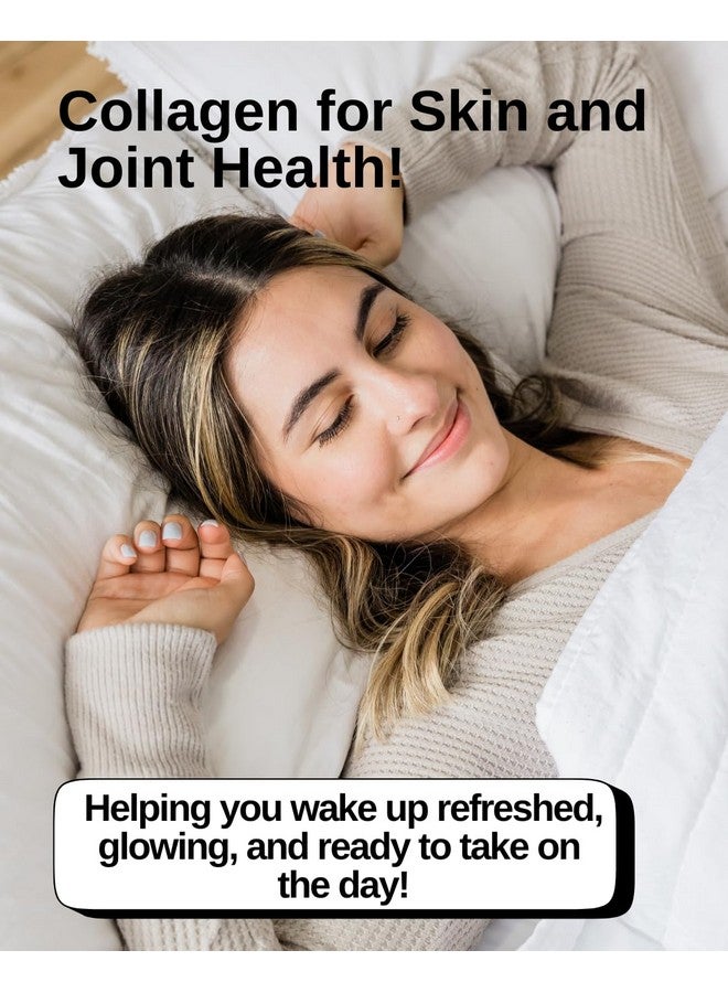 Windmill Natural Vitamins Collagen Sleep Support, with Melatonin, Chamomile, Lemon Balm, Supports Hair, Skin and Nails, Type I & III Grass Fed Collagen, Sleep Support, Blue Raspberry Flavor - Image 3