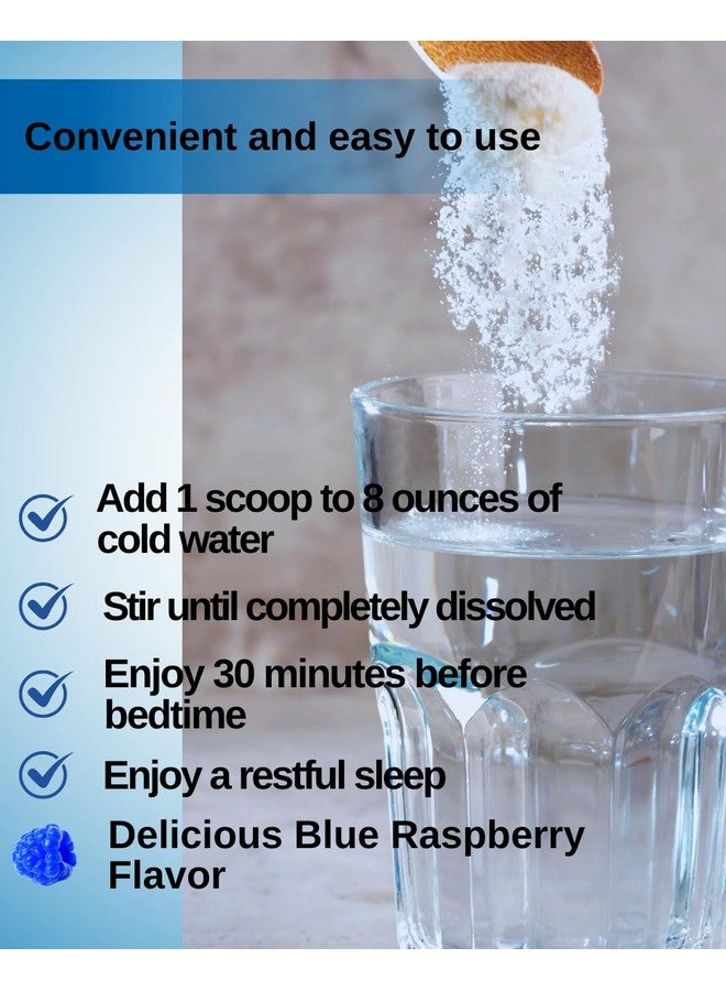 Windmill Natural Vitamins Collagen Sleep Support, with Melatonin, Chamomile, Lemon Balm, Supports Hair, Skin and Nails, Type I & III Grass Fed Collagen, Sleep Support, Blue Raspberry Flavor - Image 4