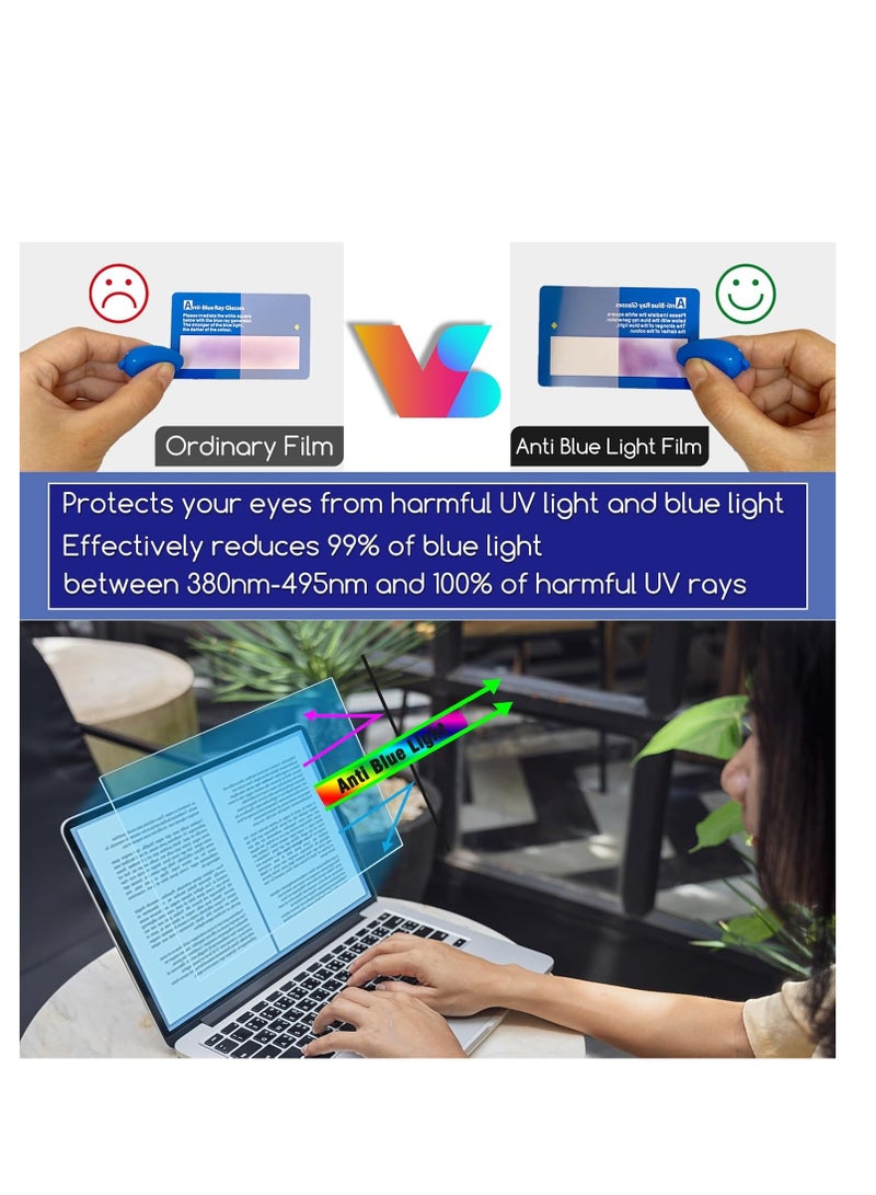 16" Anti Blue Light Screen Protector for 16" with 16:10 Aspect Ratio Laptop for Lenovo/HP/Dell/ASUS/LG/MSI, Eye Protection Blue Light Blocking & Anti Glare Screen Filter(Not fit 16:9) - Image 5