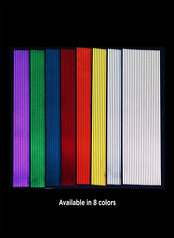 RydeSafe Reflective Decals 3/16" Pinstripes Kit Jumbo, Blue - Image 3