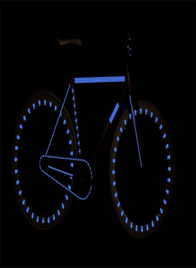RydeSafe Reflective Decals 3/16" Pinstripes Kit Jumbo, Blue - Image 4
