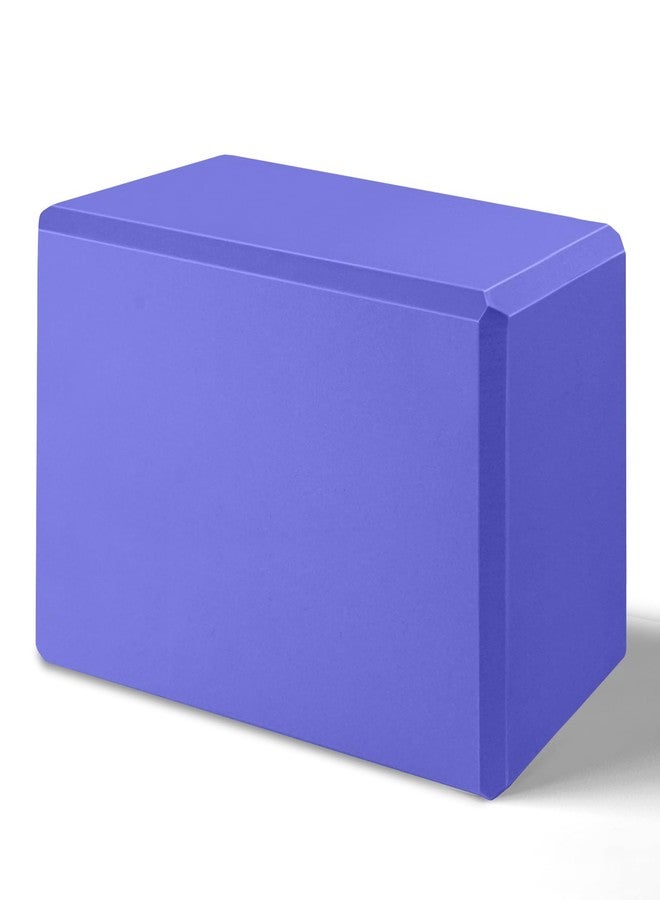 biguphate Yoga Block 9x6x4 inches - Premium EVA Foam for Yoga, Pilates, Meditation, and Stretching（Slate Blue） - Image 1