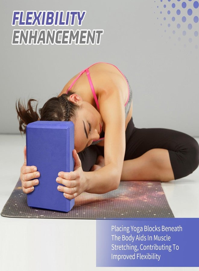 biguphate Yoga Block 9x6x4 inches - Premium EVA Foam for Yoga, Pilates, Meditation, and Stretching（Slate Blue） - Image 5