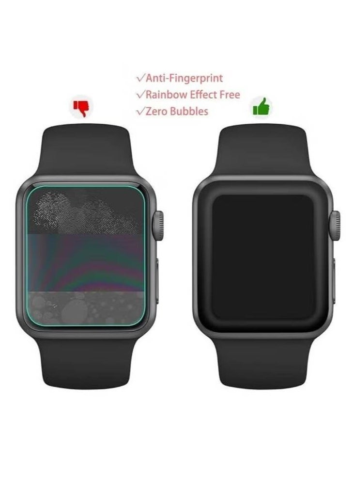 Generic Replacement Band with 3D Glass for Apple Watch Series 3/4/5/6 40mm  - Image 2