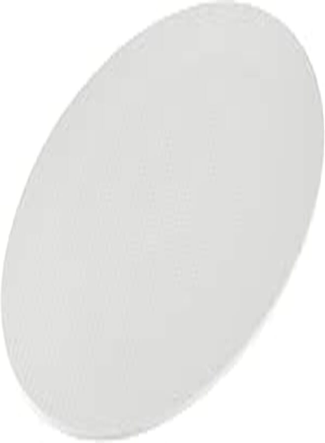 Rosa Porcelin White Oval Sevice Plate, 46 cm