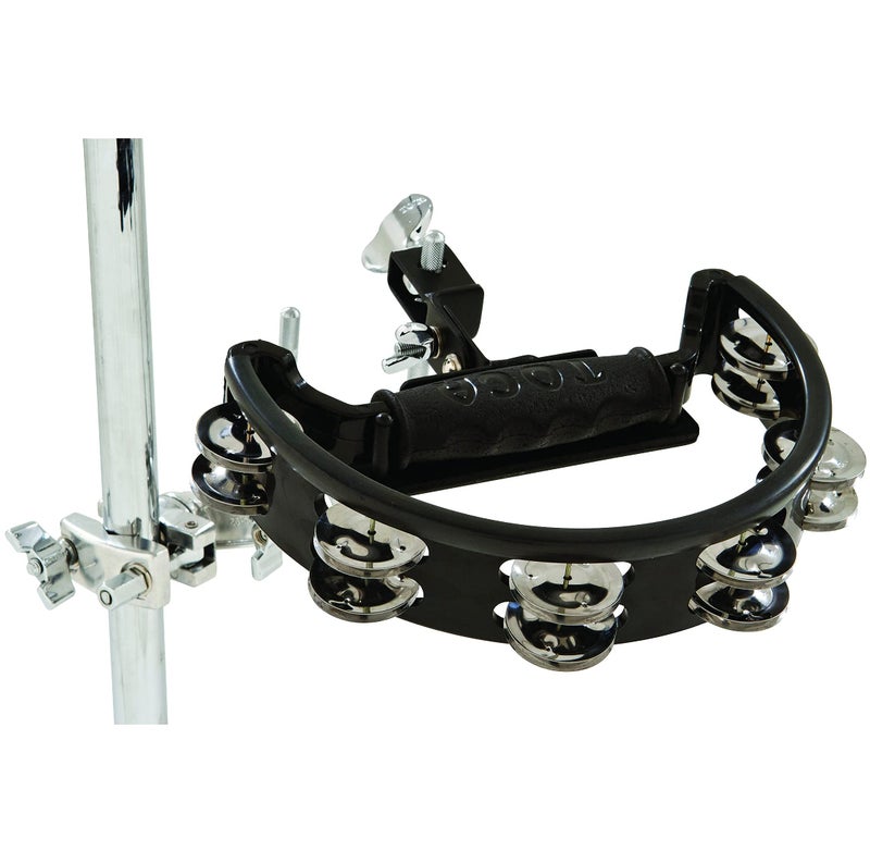 Toca T-2603 Tambourine with Mount - Black - Image 4
