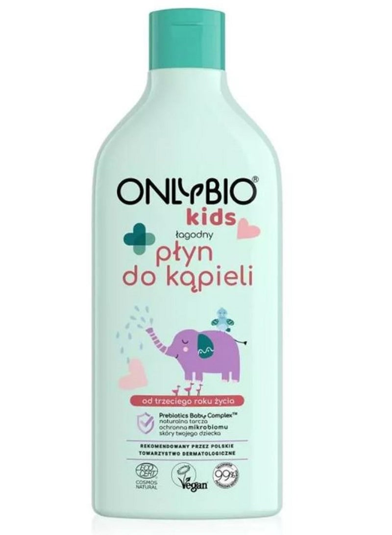 OnlyBio Kids Gentle Bubble Bath For 3+Year Old Kids 500ml - Image 1