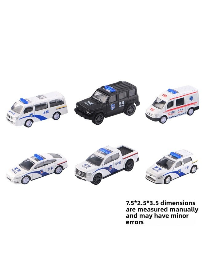 Simulation Special Police Car Medical 120 Ambulance Car Model Children's Toys Alloy Car Back To The Boy A Generation Of Postage 