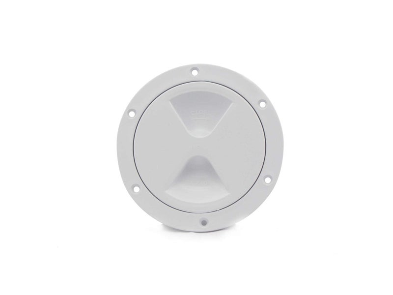 Five Oceans 4" Boat Hatch - Marine Hatch - Boat Access Hatch with Detachable Cover, UV-Resistant ABS White Plastic, for Pontoon, Fishing Boat, Boat Yacht, Sailboat, RVs, Caravan - FO296 - Image 4