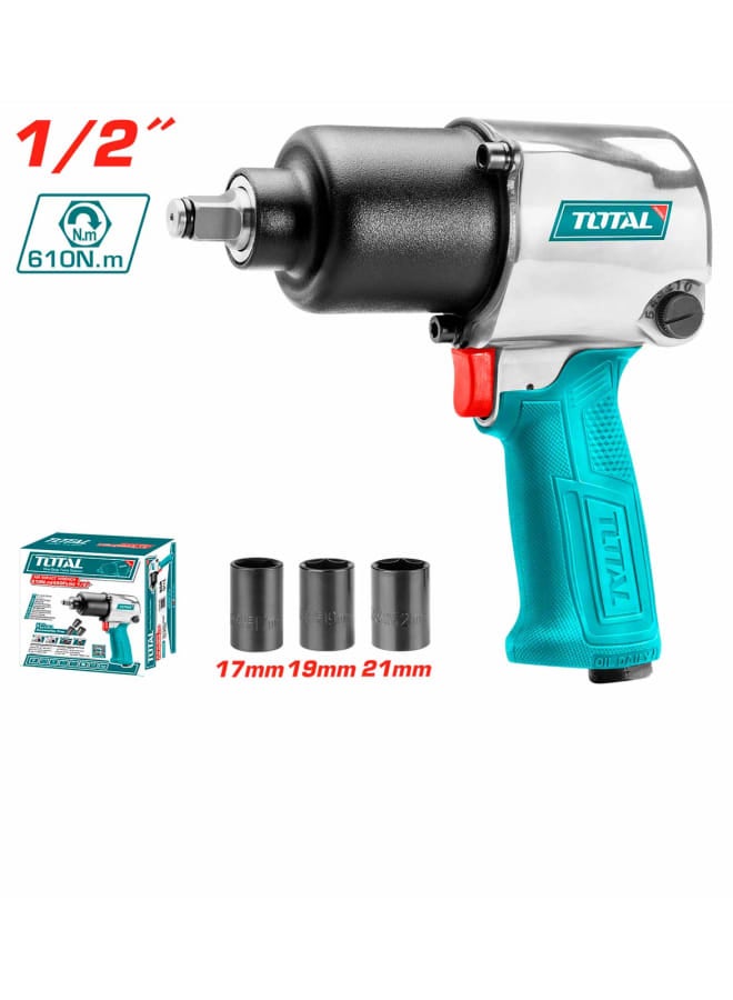 TOTAL Air Impact Wrench 1/2 inch  -  TAT40122
