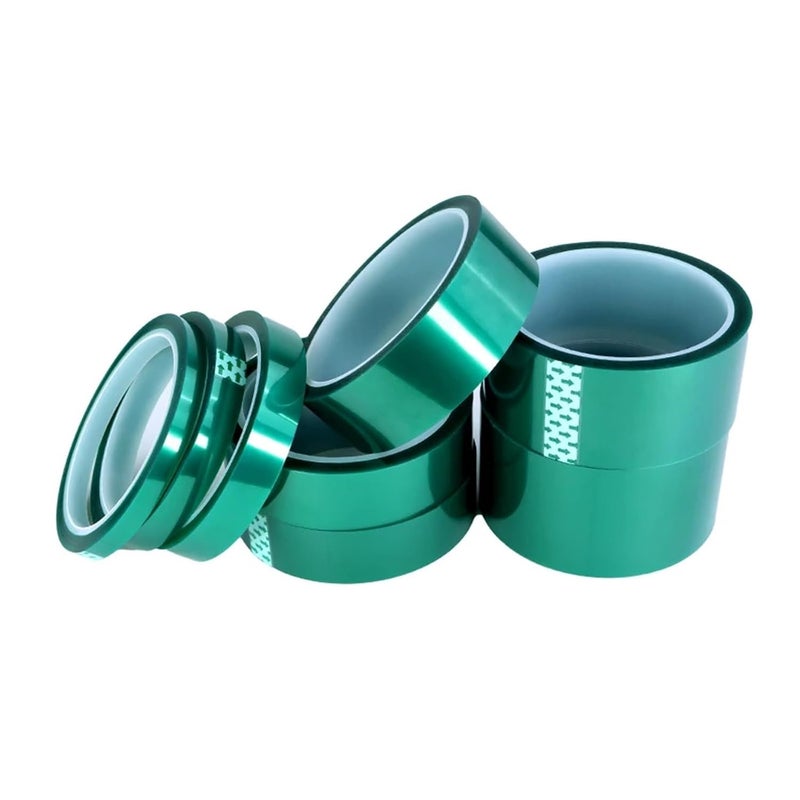 Green Heat Resistant PET Tape 50mm x 33m 0 06mm For PCB Solder SMT Insulation - Image 5