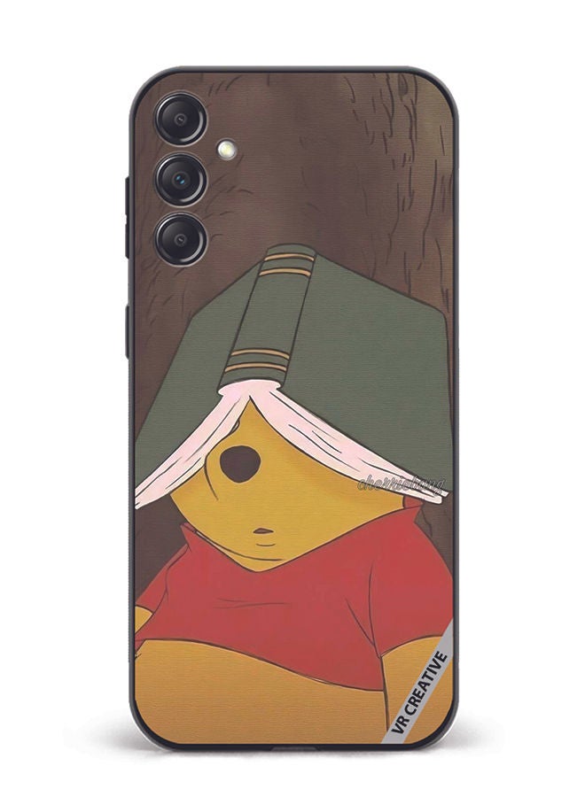 VR CREATIVE Protective Case Cover For Samsung Galaxy A34 Pooh Design Multicolour - Image 1