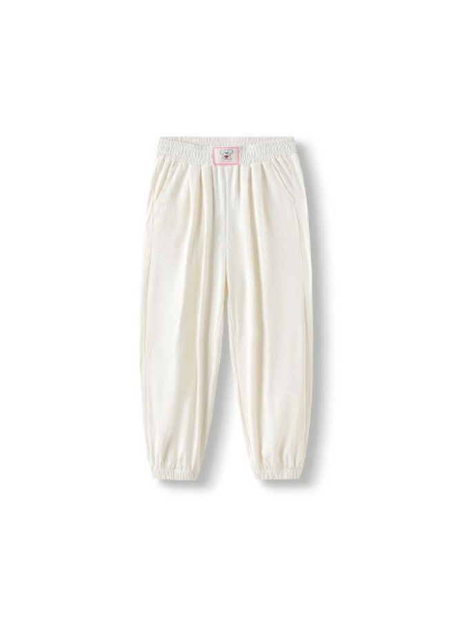 Balabala Girls Pants Kids Casual Trousers 2025 Summer Wear Long Pants Mosquito-proof Cool Comfortable Loose Fit Exquisite - Image 1