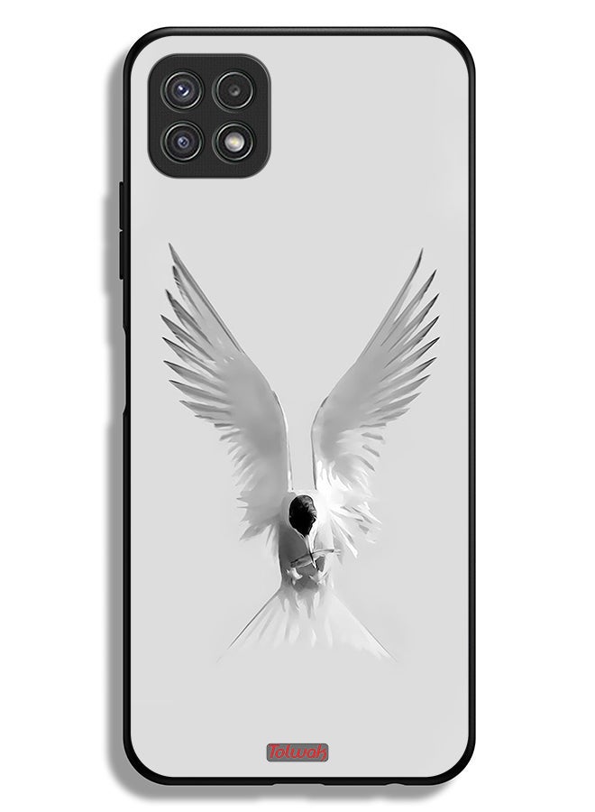 Tolwak Samsung Galaxy A22 5G Protective Case Cover Wings - Image 1