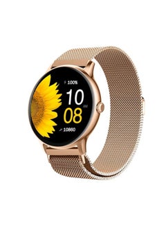 Fire-Boltt Phoenix Ultra Luxury Stainless Steel, Bluetooth Calling Smart Watch, AI Voice Assistant, Metal Body with 120+ Sports Modes, SpO2, Heart Rate Monitoring (Gold)