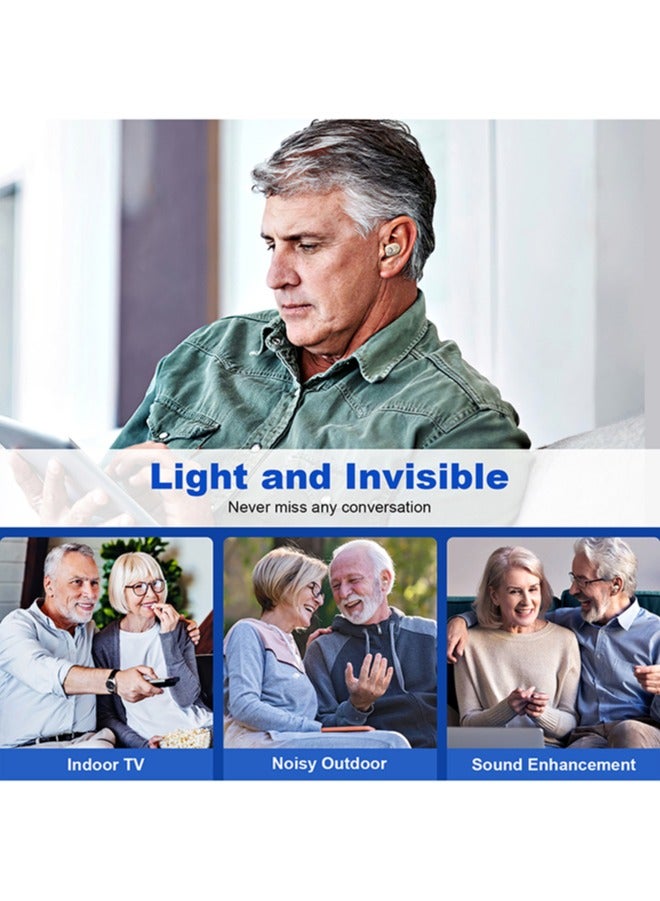 Chixing Rechargeable Hearing Aids, Hearing Amplifier for Clear Sound, Comfortable  Nearly Invisible Design - Image 3